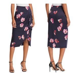 Joie Alphina Floral Faux Wrap Skirt Size 0 NWT